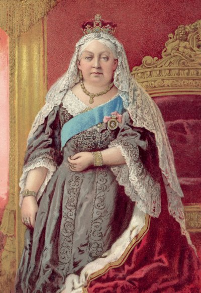 ビクトリア女王、ダイヤモンドジュビリー1897、女王陛下 作： English School