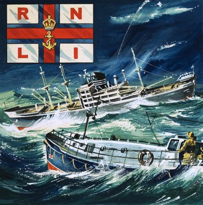 RNLI Royal Naval Lifeboat Instution 作： English School