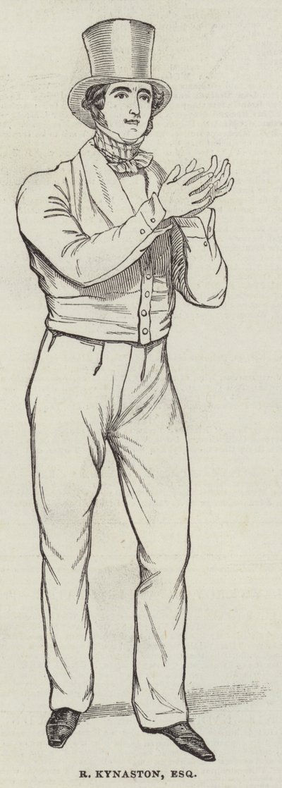 R Kynaston, Esquire (彫刻) 作： English School
