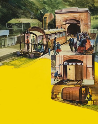 鉄道シーン 作： English School