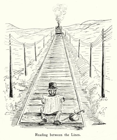 行間を読む（リトグラフ） 作： English School