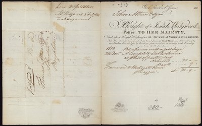 Josiah Wedgwoodが発行した領収書 作： English School