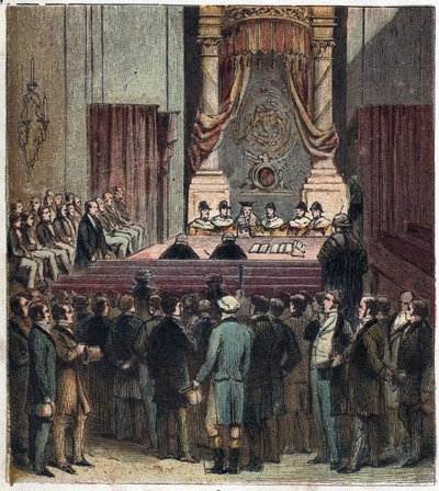 改革法案新首相のグレイ卿は、1832年に改革法案を議会に提出した。改革の舞踏会」の様子 作： English School