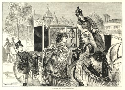 代表的なダービーの女性：ブロアムの女性 作： English School