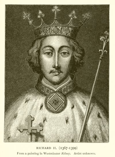 リチャード2世（1367-1399） 作： English School