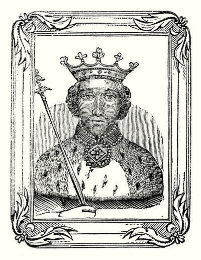 リチャード2世は1366年に生まれ、1377年に戴冠し、1399年に殺害された。 作： English School