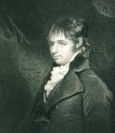 リチャード・ポーソン（1759-1808）1833年出版の「Gallery of Portraits」より（エングレーヴィング） 作： English School