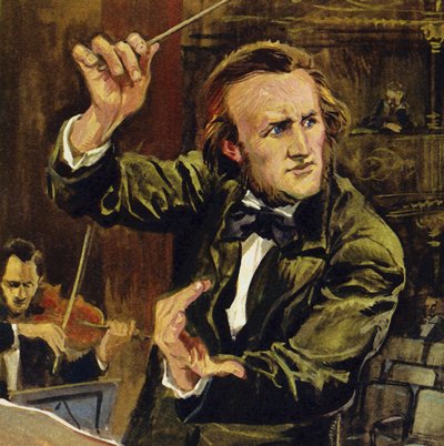 リチャードワーグナーは1813年にライプツィヒで生まれました 作： English School