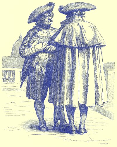 ローマの司祭、Illustrated Travelsのイラスト、HWベイツ編集、c.1880を発行（デジタル拡張画像） 作： English School