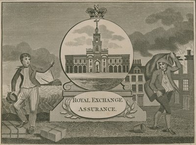 Royal Exchange Assurance、ロンドン 作： English School