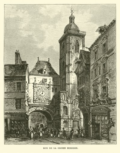 Rue de la Grosse Horloge 作： English School