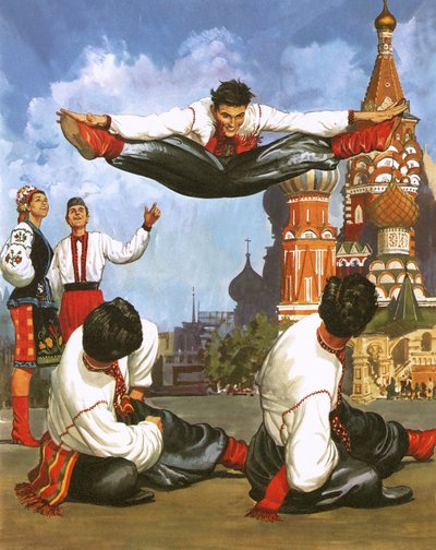 ロシアのダンサー 作： English School
