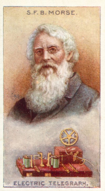 Samuel Finley Breese Morse氏、電信 作： English School