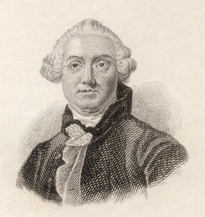 1825年に出版された「クラブの歴史辞典」からのサミュエルフット 作： English School