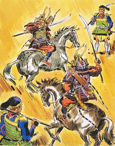 武士 作： English School