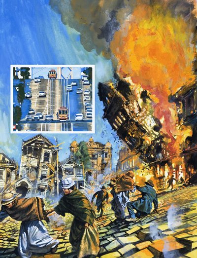 サンフランシスコ地震 作： English School
