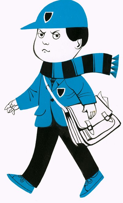 男子生徒 作： English School
