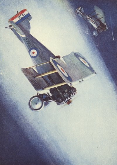イギリス空軍でのサーチライトの練習 作： English School