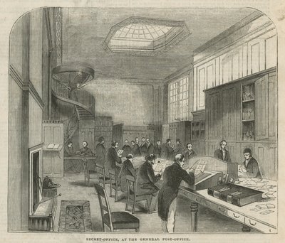 郵便局の秘書室 作： English School