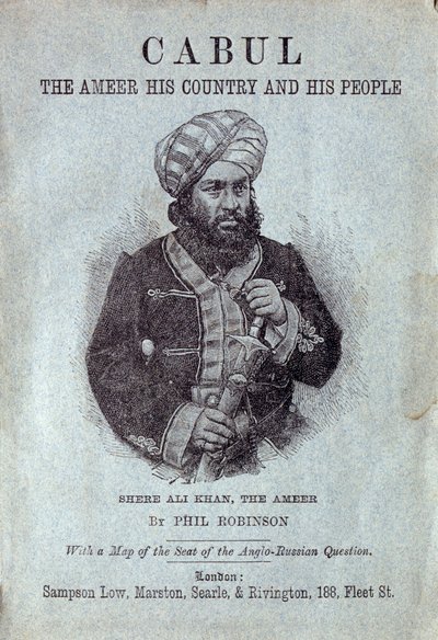 Shere Ali Khan、アフガニスタンのアミーア、1878 作： English School