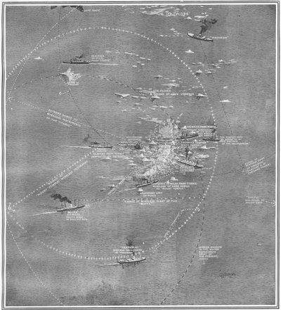 1912年5月4日付の「The Sphere」紙に掲載されたタイタニック号の乗客全員を救助したであろう船（リトグラフ）（450845の詳細 作： English School