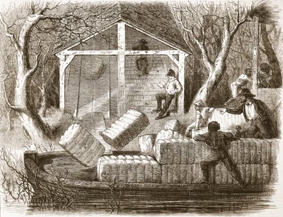 1861年のイラスト入りロンドンニュースからのイラスト 作： English School