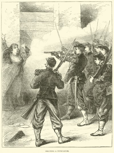 1871年5月、石油を撃つ 作： English School