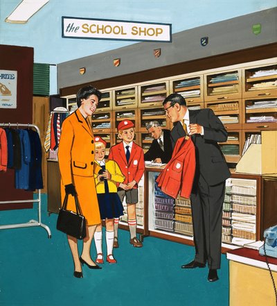 店員 作： English School