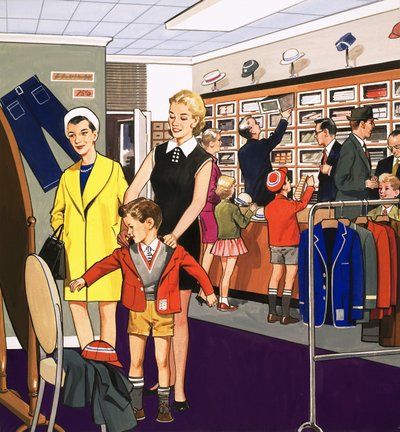 店員 作： English School