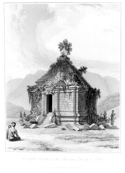 ジャワの歴史、第2巻、1817年発行 作： English School