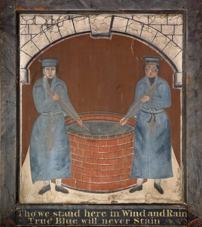 「ブルーボーイズ」インのサイン、1700年代後半 作： English School