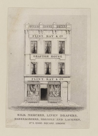 Silk Mercer、Flint Ray＆Co、トレードカード 作： English School