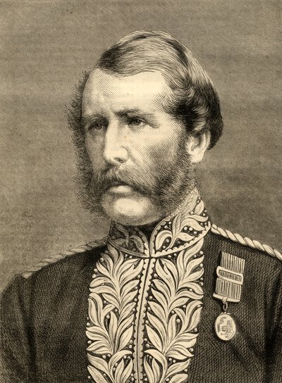 エドマンドヘンダーソン卿（1821-96）警視庁長官 作： English School