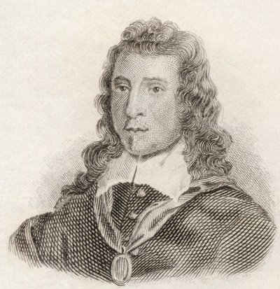 1825年に出版された「クラブの歴史辞典」からのジョンデナム卿 作： English School