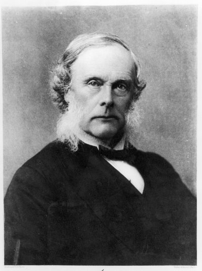 ウォーカーとボータールによって刻まれたジョセフリスター卿（1827-1912） 作： English School