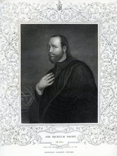 ケネルム・ディグビー卿（1603-1665） 作： English School