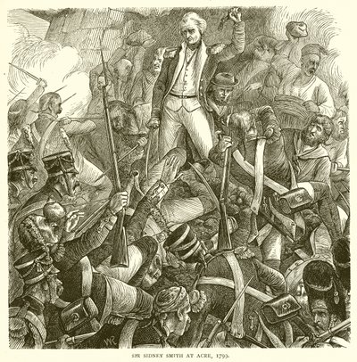 エーカーのシドニー・スミス卿、1799 作： English School