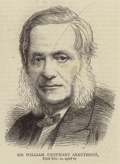 Sir William Urquhart Arbuthnot (彫刻) 作： English School