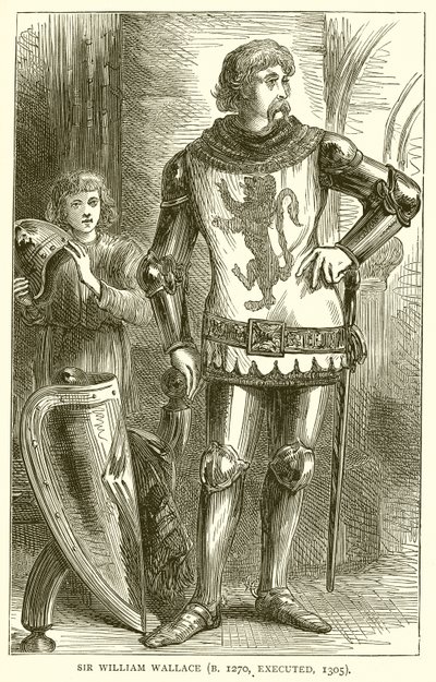 ウィリアムウォレス卿（B. 1270、処刑、1305） 作： English School