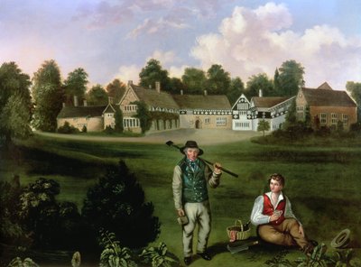 南からのスミチルズホール、1820年 作： English School