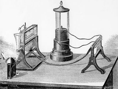 Soemmerings Perfected Telegraph、1883 作： English School