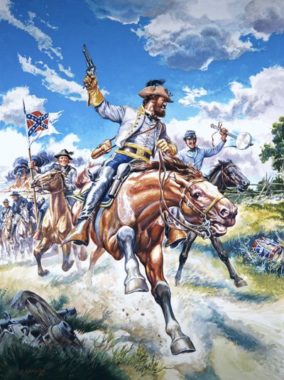 アメリカ南北戦争の兵士 作： English School