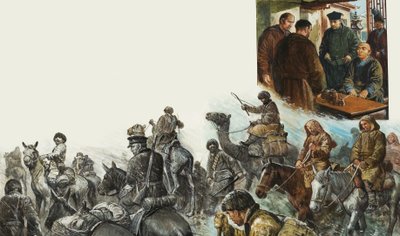 雪の中の兵士 作： English School