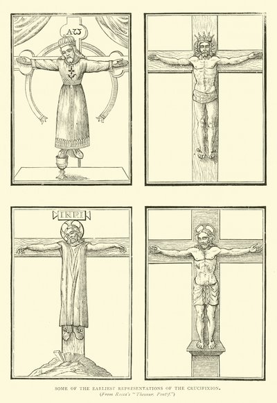 はりつけの最も初期の表現のいくつか 作： English School