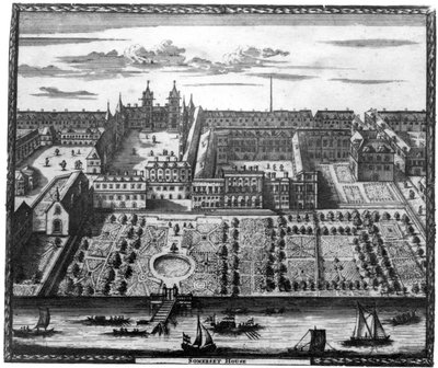 サマセットハウス、1690年 作： English School