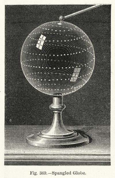 Spangled Globe (エングレービング) 作： English School