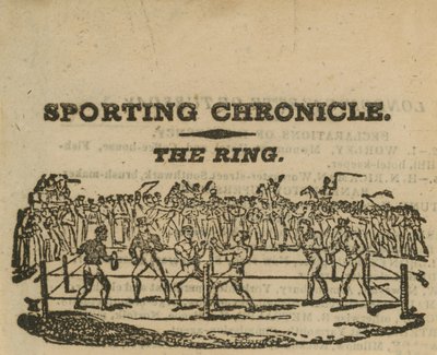 Sporting Chronicle-The Ring 作： English School