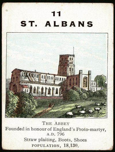 St Albans (カラーリトグラフ) 作： English School