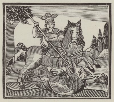 St.George (彫刻) 作： English School