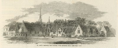 St Johns、Deptford、New Schools、Upper Lewisham Road 作： English School